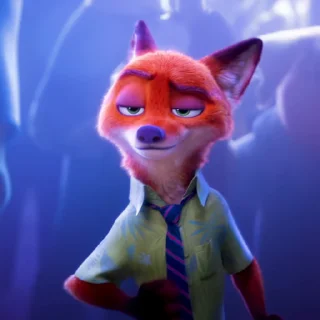 🕺 Стикер «Видео набор стикеров по мульту «Zootopia Зверополис»» для Telegram