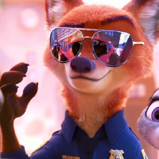 😎 Стикер «Видео набор стикеров по мульту «Zootopia Зверополис»» для Telegram
