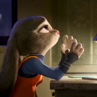 🫣 Стикер «Видео набор стикеров по мульту «Zootopia Зверополис»» для Telegram