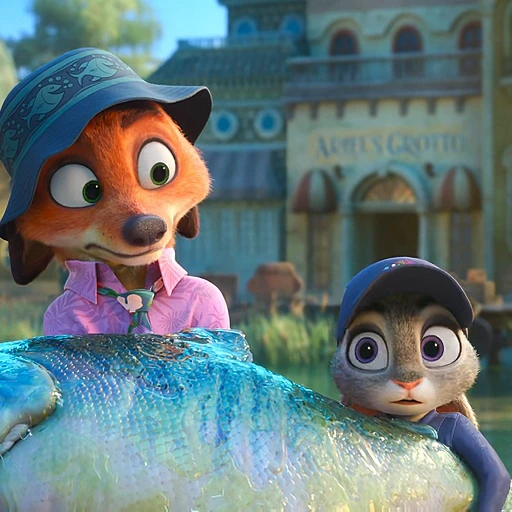 👀 Стикер «Judy and Nick» для Telegram