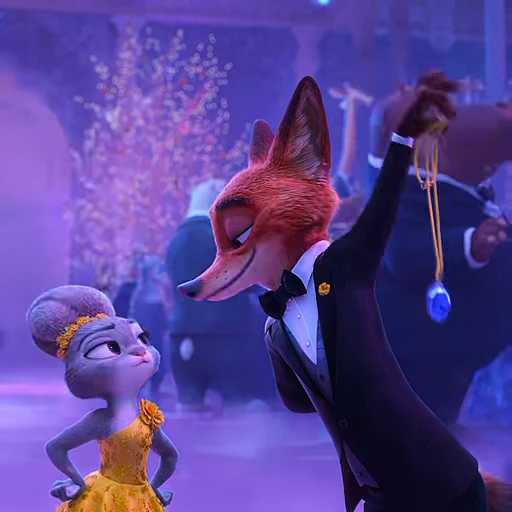 😏 Стикер «Judy and Nick» для Telegram