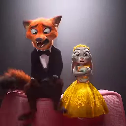 😱 Стикер «Judy and Nick» для Telegram