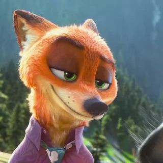 🤦‍♂️ Стикер «Видео набор стикеров по мульту «Zootopia 2 Зверополис 2»» для Telegram