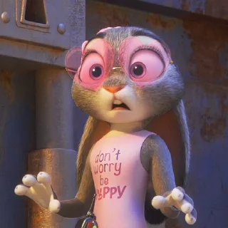 😐 Стикер «Видео набор стикеров по мульту «Zootopia 2 Зверополис 2»» для Telegram
