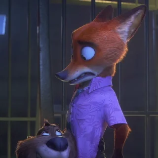 🫂 Стикер «Видео набор стикеров по мульту «Zootopia 2 Зверополис 2»» для Telegram
