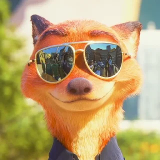 😎 Стикер «Видео набор стикеров по мульту «Zootopia 2 Зверополис 2»» для Telegram