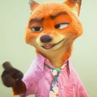 🥳 Стикер «Видео набор стикеров по мульту «Zootopia 2 Зверополис 2»» для Telegram