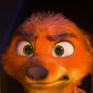😠 Стикер «Видео набор стикеров по мульту «Zootopia 2 Зверополис 2»» для Telegram