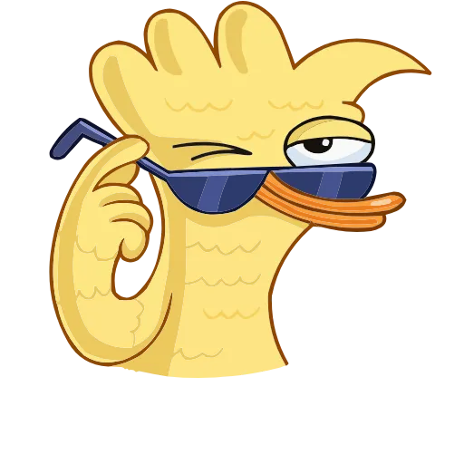 😎 Эмодзи «Зак» для Telegram