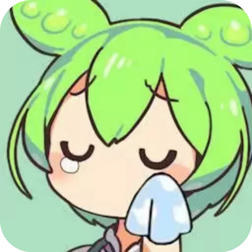 😢 Стикер «Zundamon» для Telegram