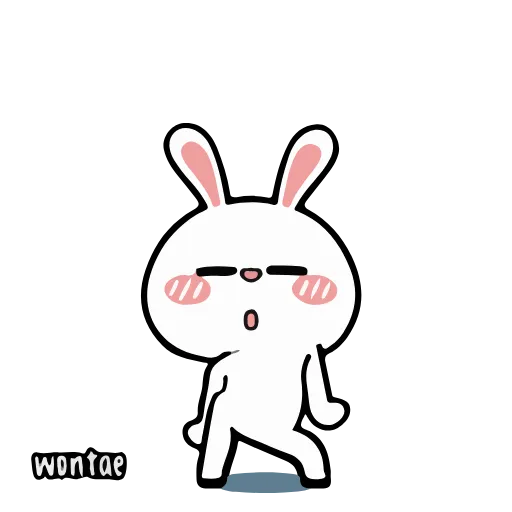 🐰 Стикер «kang pack Vol.2» для Telegram