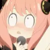 👀 Эмодзи «Anya Forger #anime #girl #cute» для Telegram