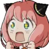 🤩 Эмодзи «Anya Forger #anime #girl #cute» для Telegram
