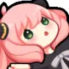😳 Эмодзи «Anya Forger #anime #girl #cute» для Telegram
