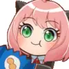 🙂 Эмодзи «Anya Forger #anime #girl #cute» для Telegram
