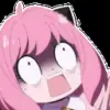 😳 Эмодзи «Anya Forger #anime #girl #cute» для Telegram