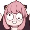😳 Эмодзи «Anya Forger #anime #girl #cute» для Telegram