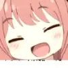 🙂 Эмодзи «Anya Forger #anime #girl #cute» для Telegram
