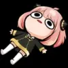 😳 Эмодзи «Anya Forger #anime #girl #cute» для Telegram