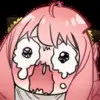 😩 Эмодзи «Anya Forger #anime #girl #cute» для Telegram