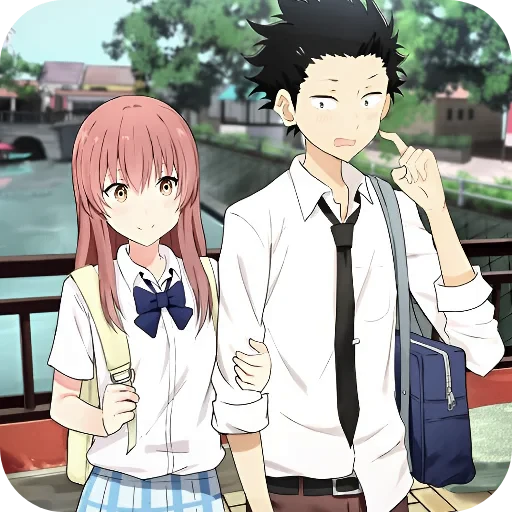 ❤ Стикер «A Silent Voice» для Telegram