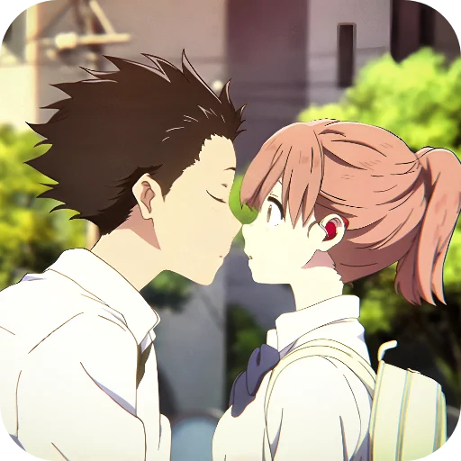 ❤ Стикер «A Silent Voice» для Telegram
