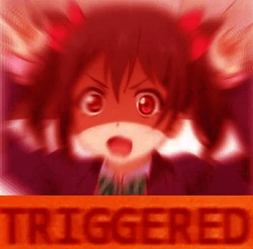 😖 Стикер «AAAAANIME» для Telegram