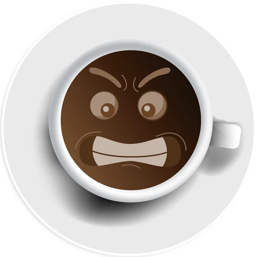 😠 Стикер «Abaryhien Coffee» для Telegram