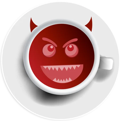 😈 Стикер «Abaryhien Coffee» для Telegram