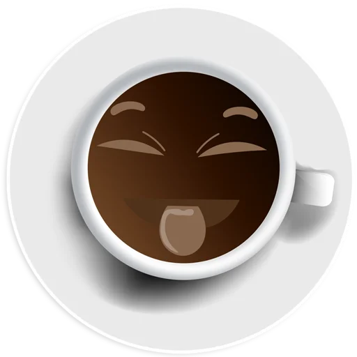 😝 Стикер «Abaryhien Coffee» для Telegram