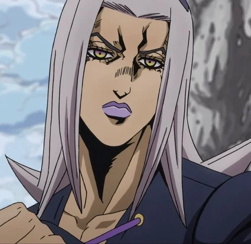 Стикерпак Leone Abbacchio для Telegram — скачать