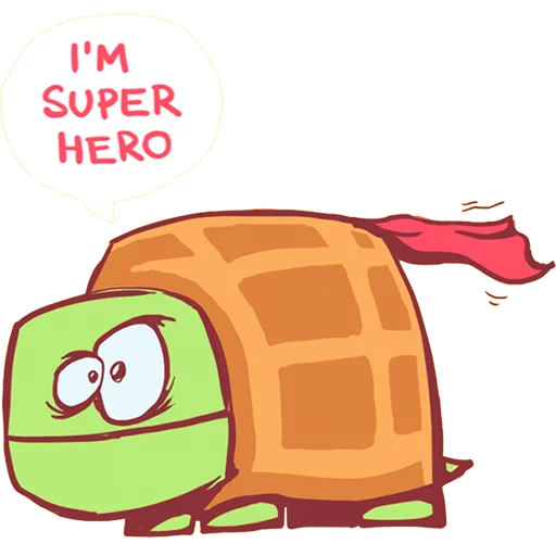 🐢 Стикер «Absurdoodles» для Telegram