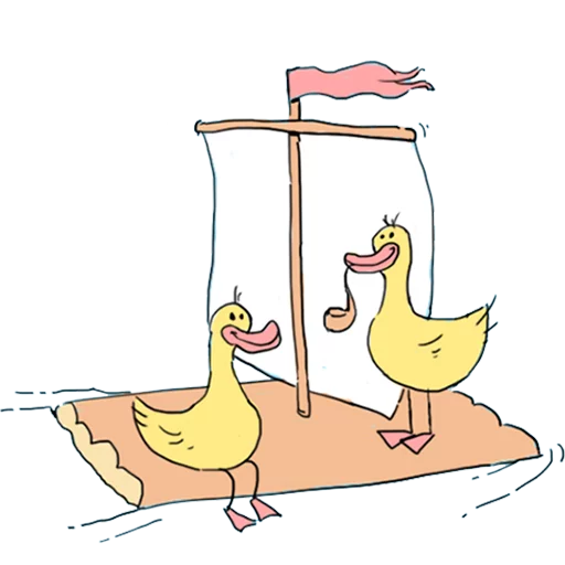 ⛵ Стикер «Absurdoodles» для Telegram