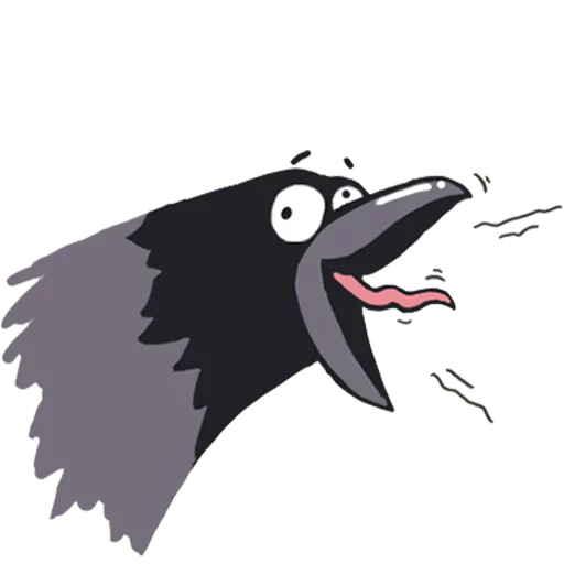 🐦 Стикер «Absurdoodles» для Telegram