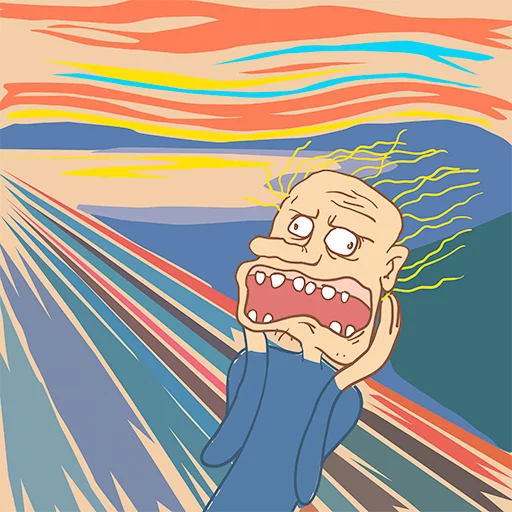 Стикерпак Absurdoodles 2 для Telegram — скачать