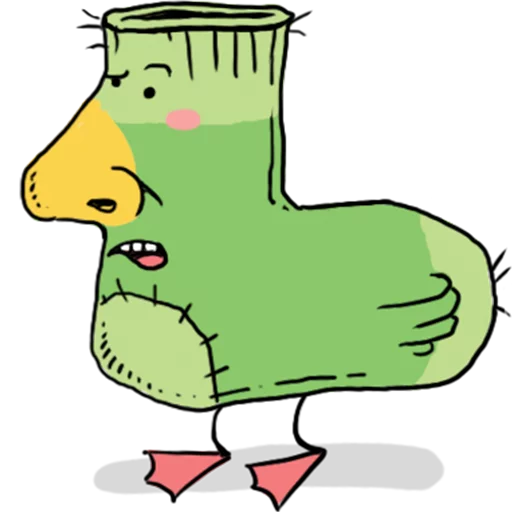 👣 Стикер «Absurdoodles 3» для Telegram