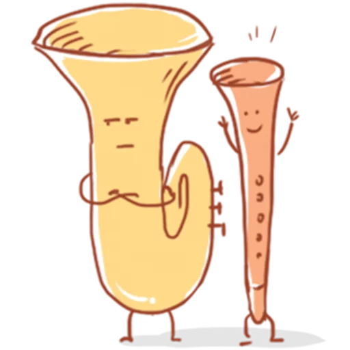 🎷 Стикер «Absurdoodles 3» для Telegram