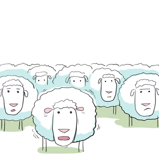 🐏 Стикер «Absurdoodles 3» для Telegram