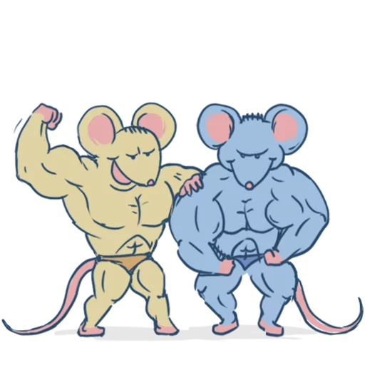 🐭 Стикер «Absurdoodles 3» для Telegram