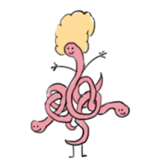🐛 Стикер «Absurdoodles 3» для Telegram