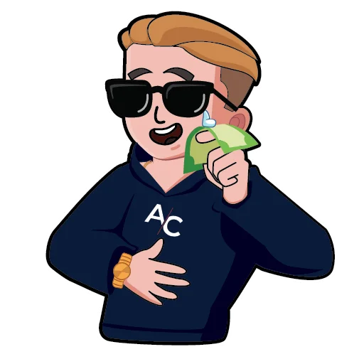 😂 Стикер «AC» для Telegram