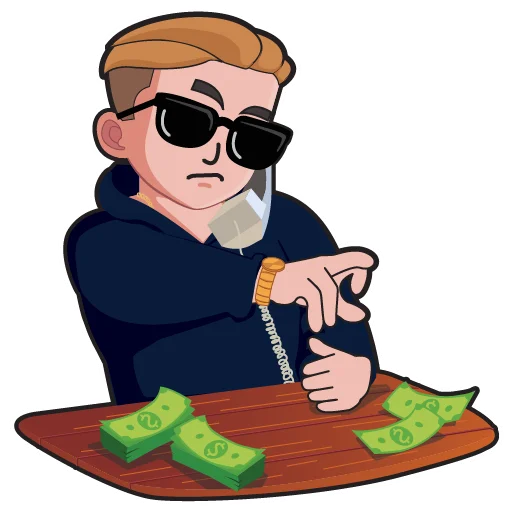👉 Стикер «AC» для Telegram