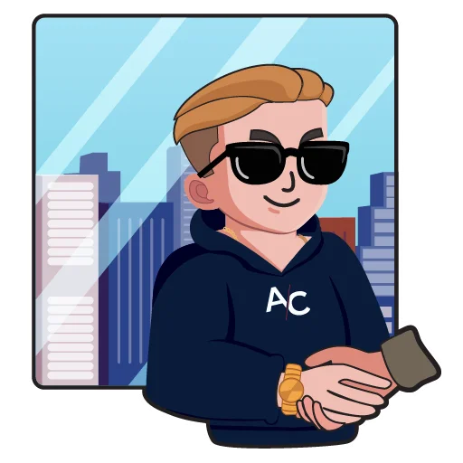 🤝 Стикер «AC» для Telegram