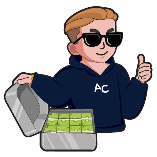 💰 Стикер «AC» для Telegram