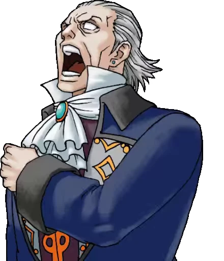 😬 Стикер «Ace Attorney» для Telegram