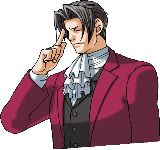Стикерпак Ace Attorney для Telegram — скачать
