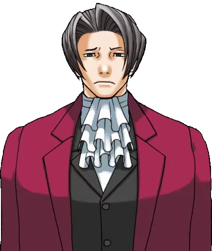 🙁 Стикер «Ace Attorney» для Telegram