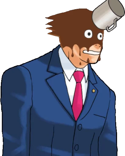 ☕️ Стикер «Ace Attorney» для Telegram