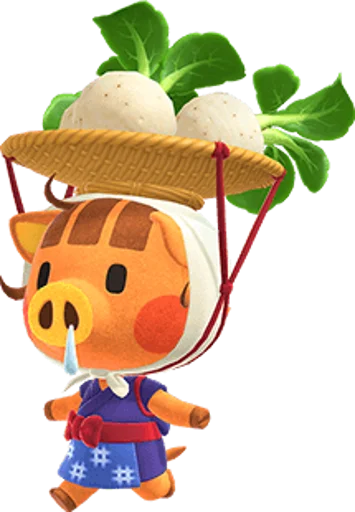 🐽 Стикер «Animal Crossing Villagers 2» для Telegram
