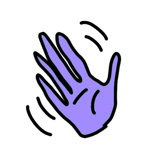 👋 Стикер «Кислотное безумие» для Telegram
